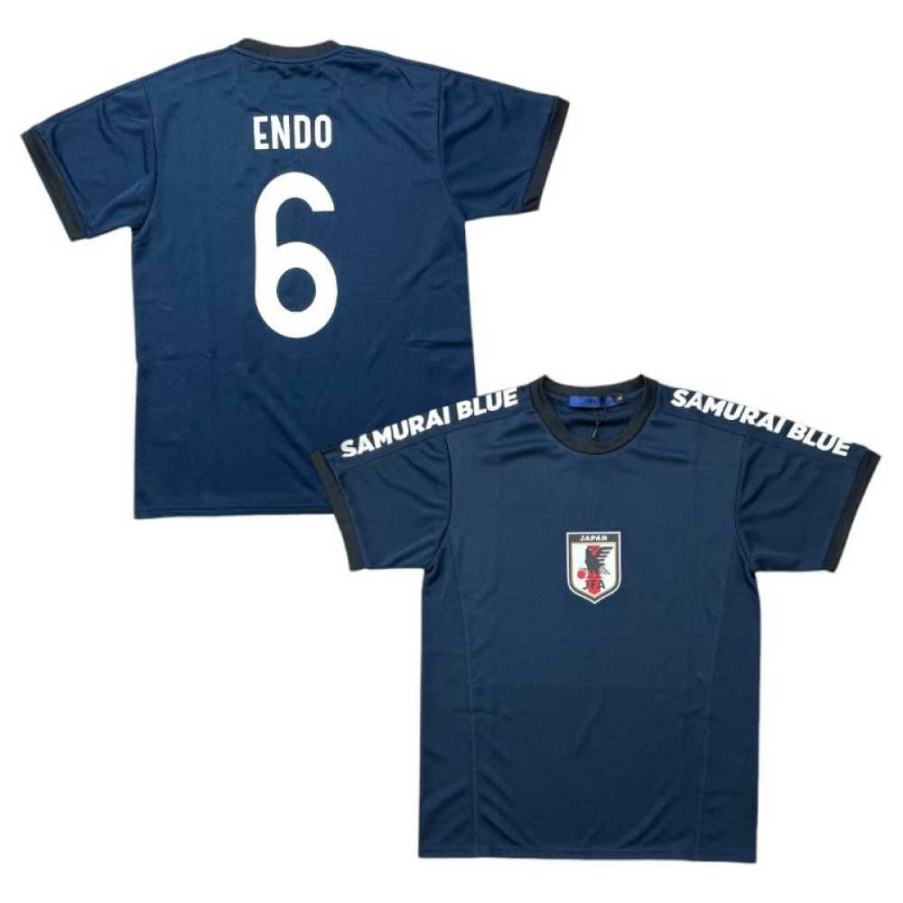JFA サッカー日本代表 2024 プレーヤーズTシャツ(SAMURAI BLUE) 24007