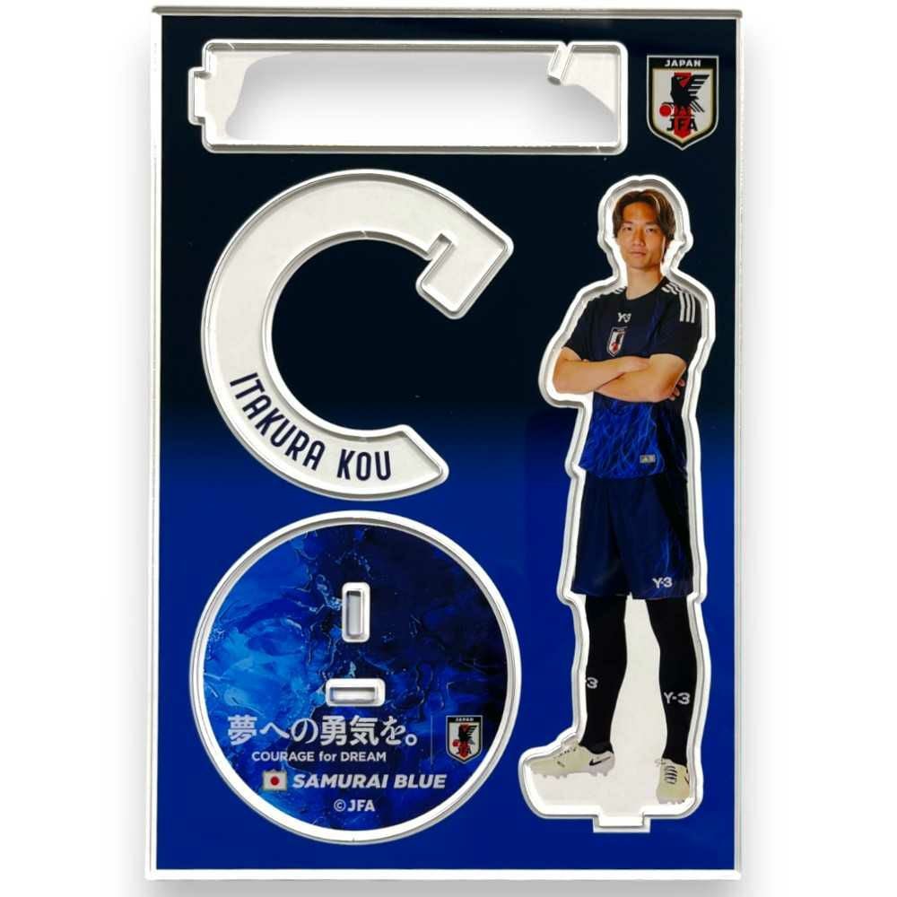 さ*れ様 1番くじ　サッカー日本代表　プレイヤーズアクリルスタンド　全13種 JFA サッカー日本代表 プレーヤーズ アクリルスタンド 24JFA167