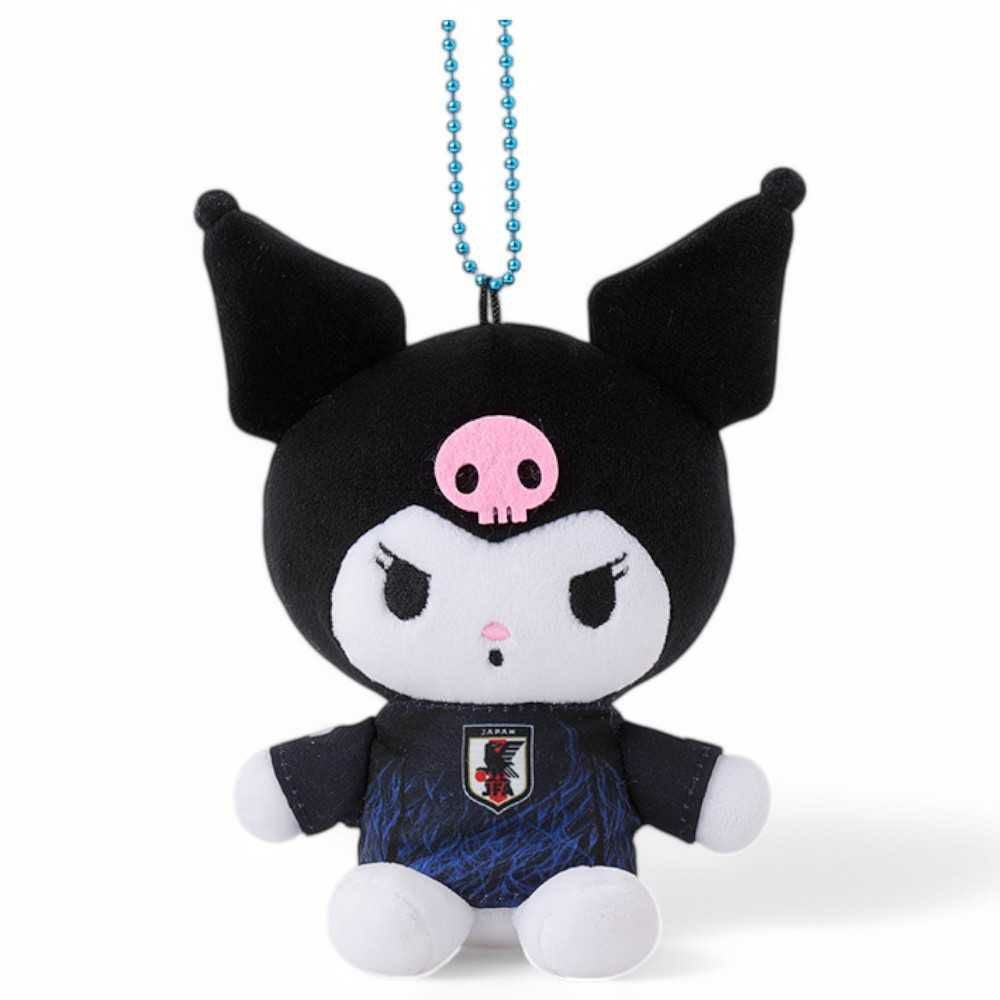 クロミ サッカー日本代表 ぬいぐるみ マスコット 3点セット JFA サッカー日本代表 サンリオ マスコット ボールチェーン JFA198112