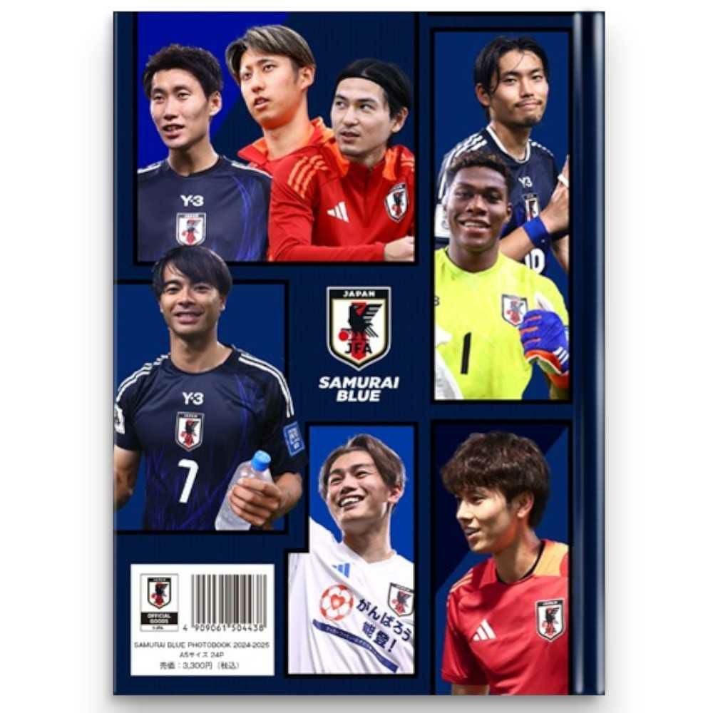 JFA サッカー日本代表 SAMURAI BLUE PHOTOBOOK 2024-2025 フォトブック