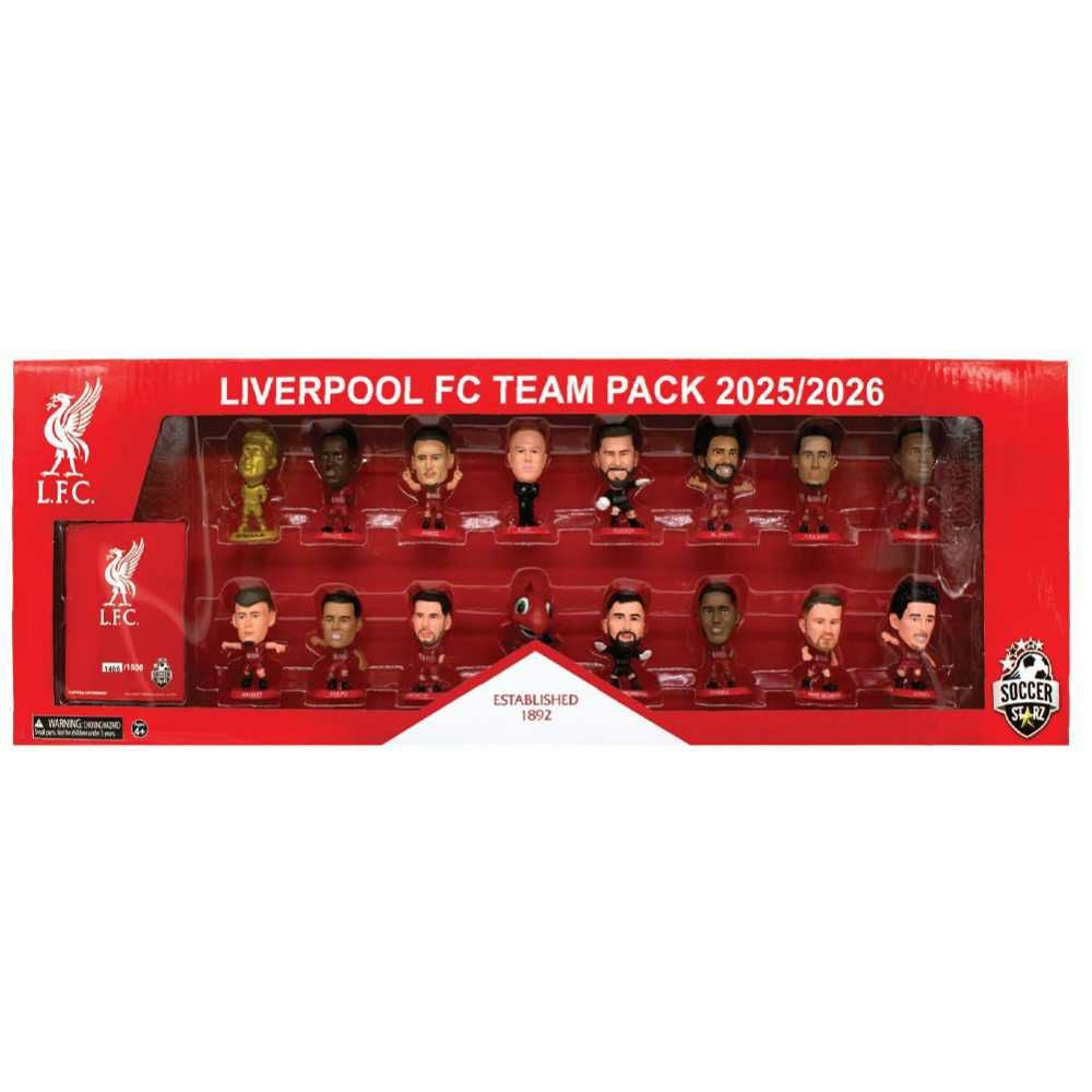 ふ*ん様 リヴァプール　25-26 2枚セット リヴァプールFC SoccerStarz Season 25-26 Player Team Pack SOC406067