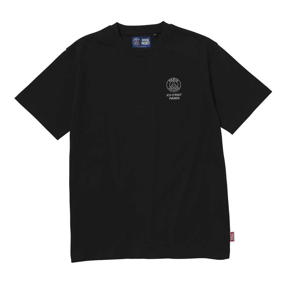 パリ・サンジェルマン BACK FLOWER EMBLEM 半袖プリントTシャツ