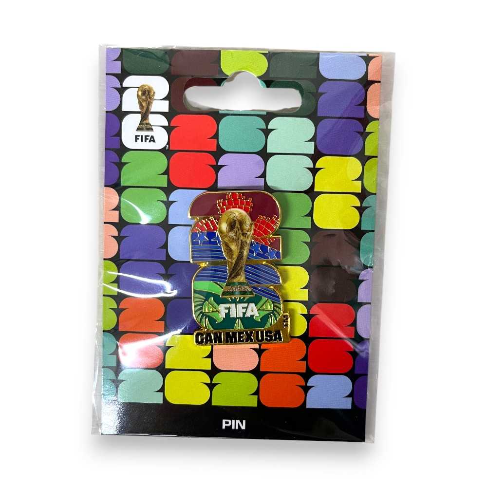 FIFA ワールドカップ 2026 開催国エンブレム ピンバッジ F26PN0010