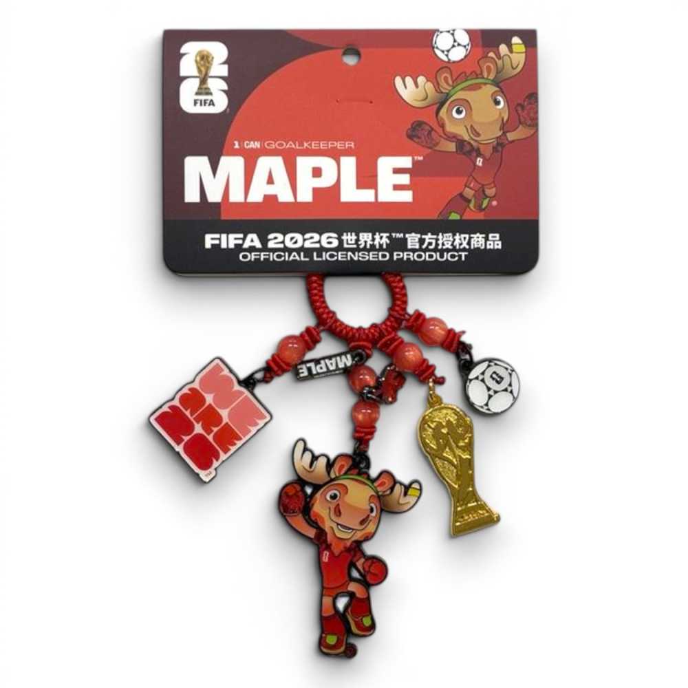 FIFA ワールドカップ 2026 メタルアクリル キーホルダー MAPLE