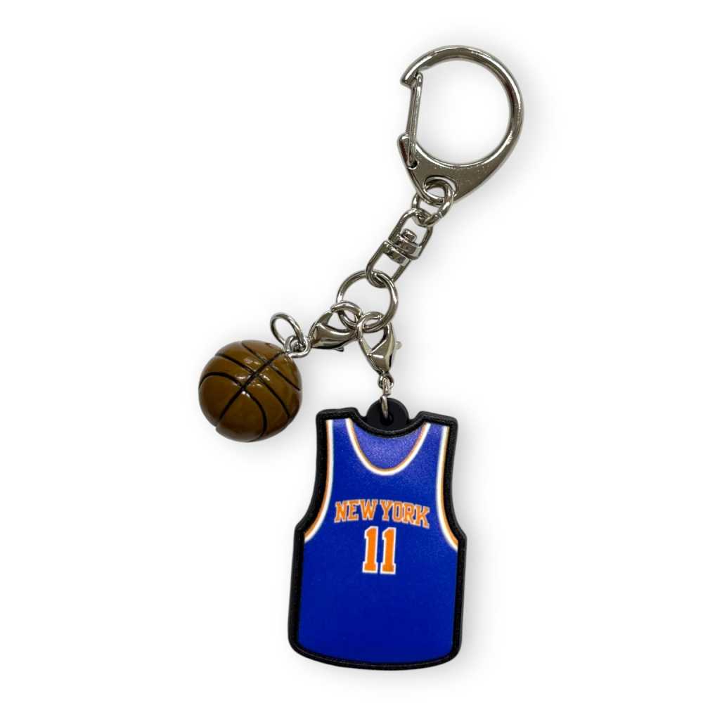 アクセサリー NBA NBA ニューヨーク・ニックス ユニフォーム型 ラバーキーホルダー #11