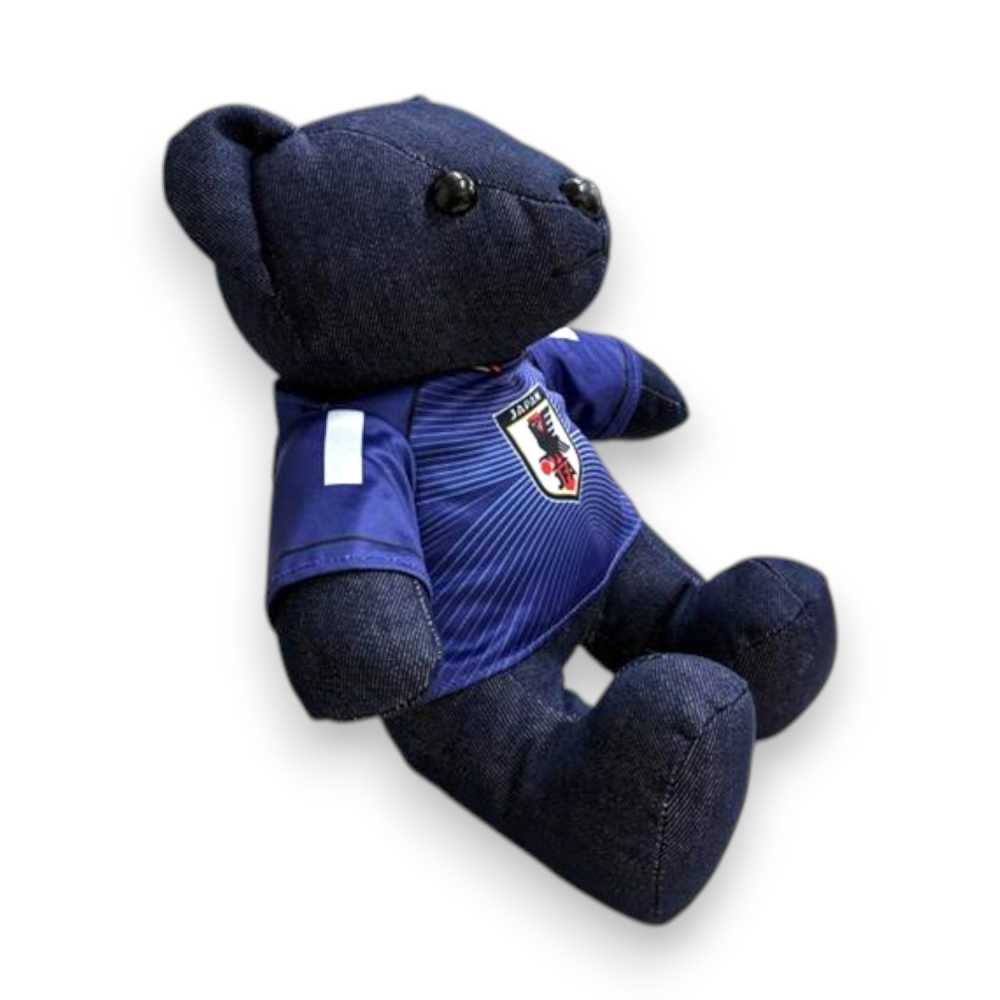 JFA サッカー日本代表 ユニフォームベア (デニム) JO715( サッカー