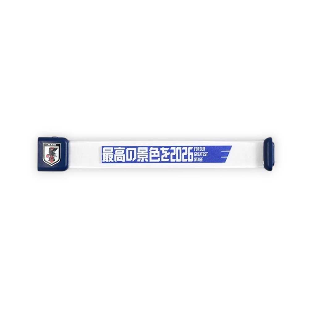 JFA サッカー日本代表 LEDブレスレット(最高の景色を2026) JO544
