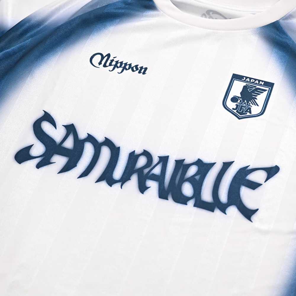JFA サッカー日本代表 シャドーストライプ 長袖 TEE JO841( サッカー