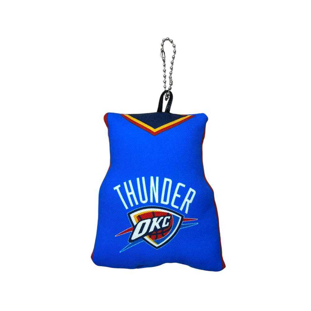 NBA オクラホマシティ・サンダー ユニホーム型クッションキーホルダー