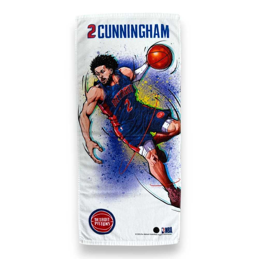 NBA オクラホマシティ・サンダー イラストフェイスタオル #2 シェイ