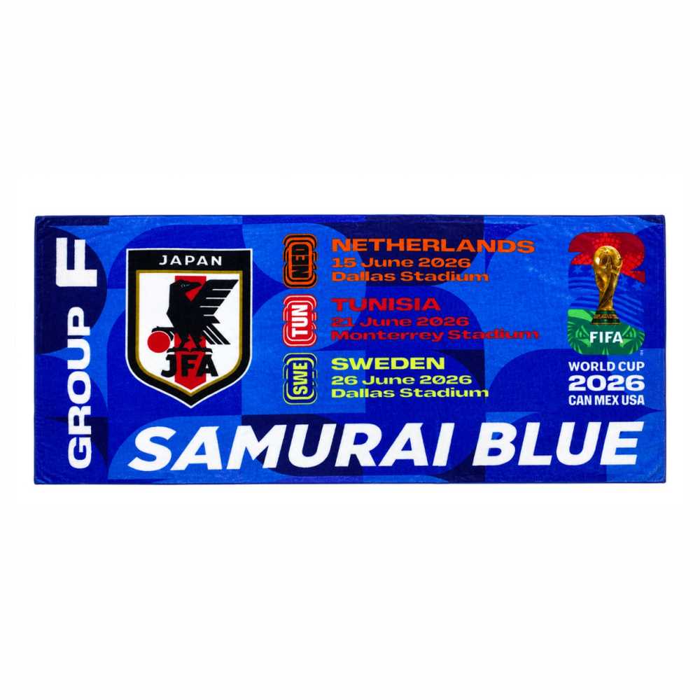 JFA FIFA ワールドカップ2026 グループリーグ フェイスタオル JF015