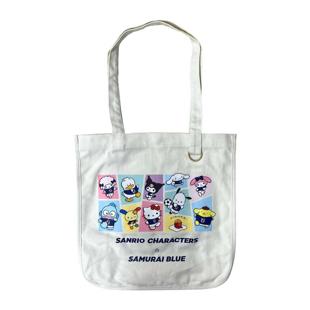 JFA サッカー日本代表×サンリオキャラクターズ トートバッグ JFA274373