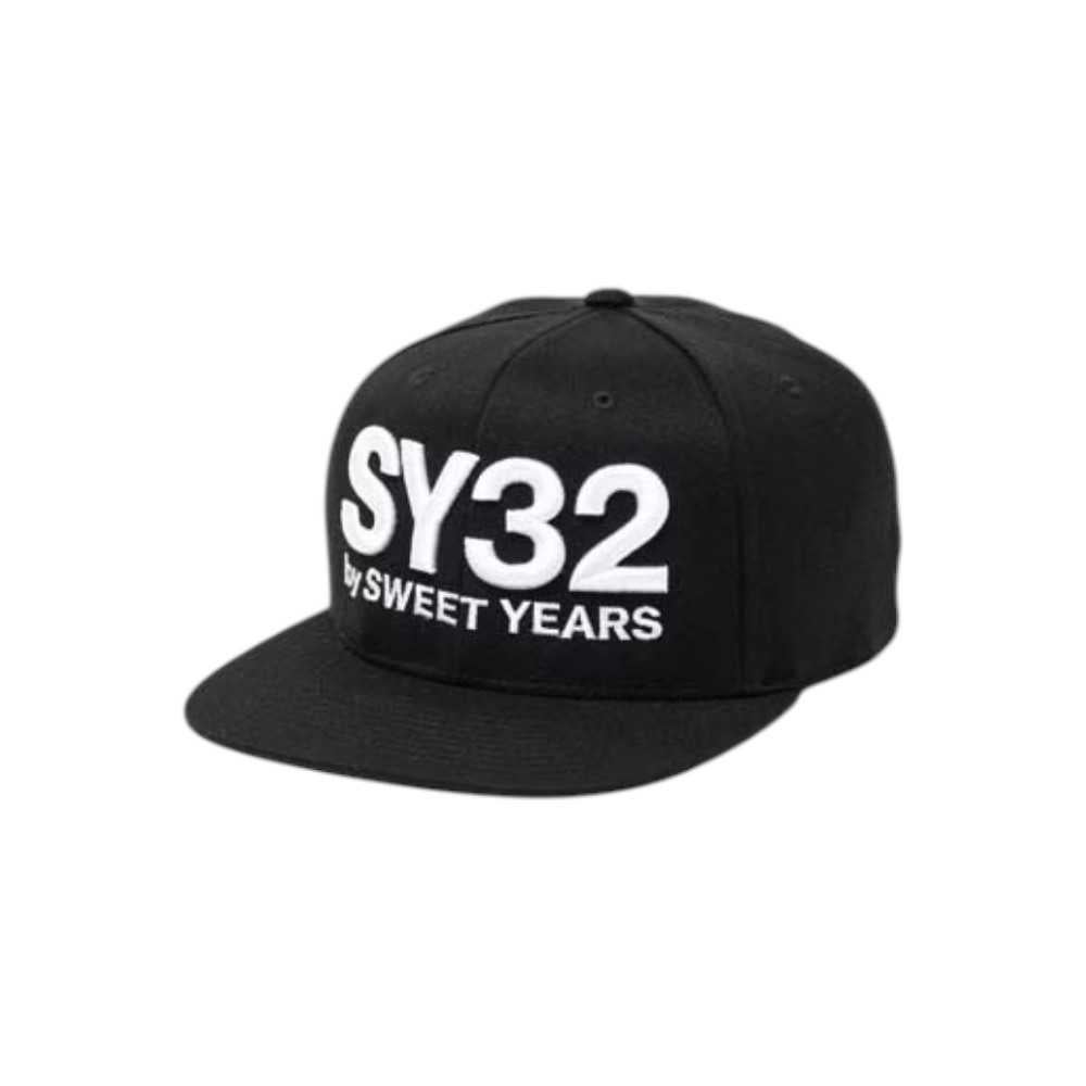 SY32 by SWEET YEARS 3D ロゴ スナップバックキャップ 3226A902( 帽子